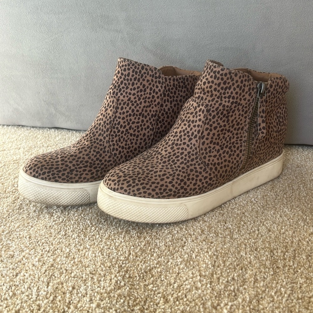Leopard Print Booties